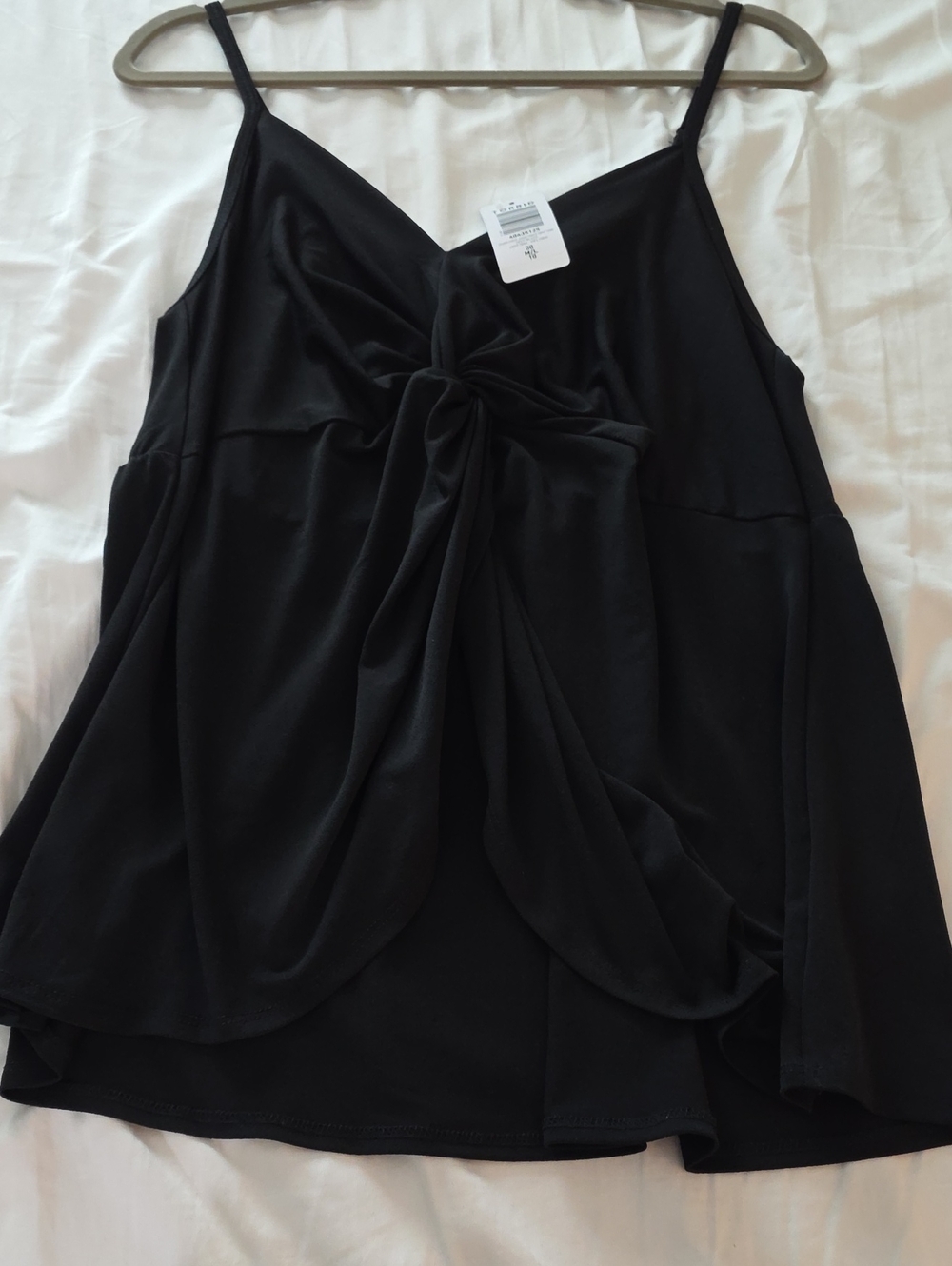 NWT torrid Deep Black V-Neck Twist Tank